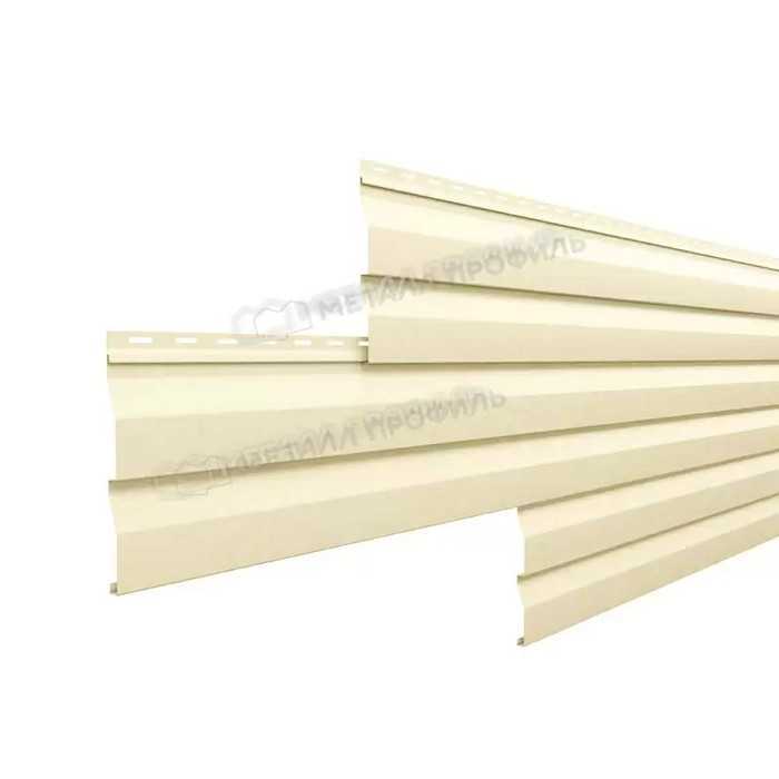 Металлический сайдинг Металл-Профиль NormanMP RAL 1015 Светлая слоновая кость